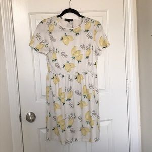 Lemon print dress